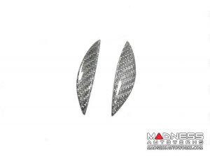 Alfa Romeo Stelvio Gear Knob Side Trim - Carbon Fiber - Pre '20 models - White Candy Alfa Romeo Stelvio Gear Knob Side Trim - Carbon Fiber - Pre '20 models - White Candy